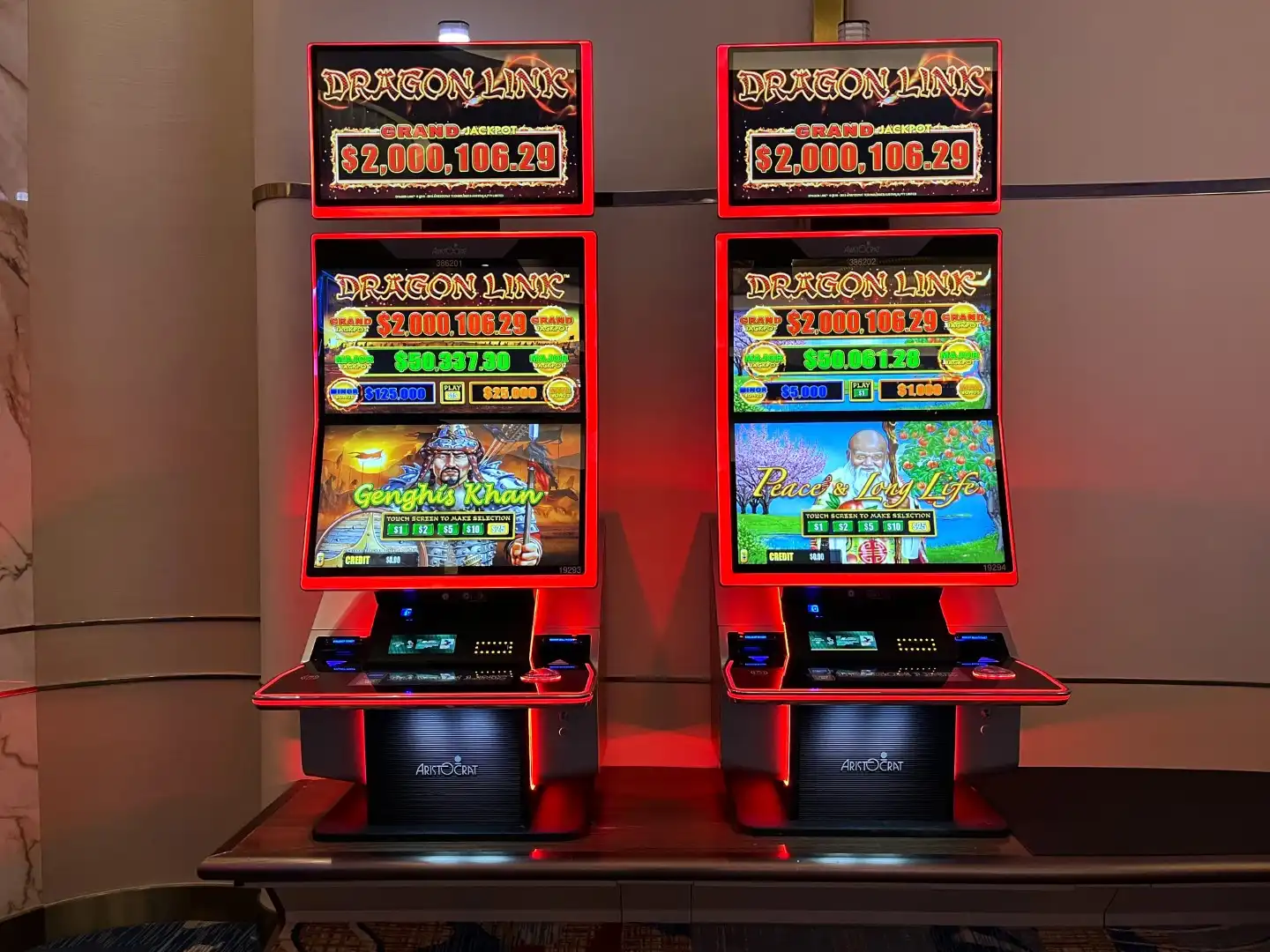 Dragon Link Casino play